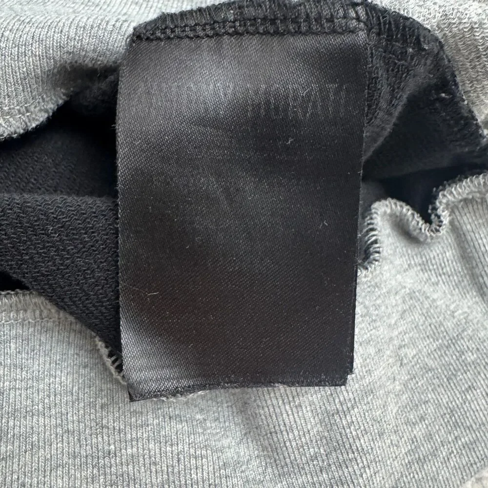 Antony Morato Colorblock Hoodie Pullover Sweatshirt Mens Small Black Gray Casual